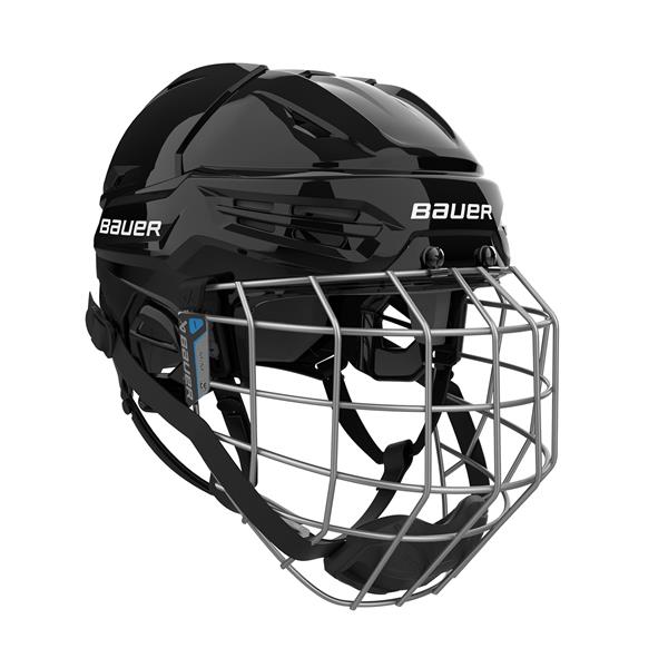 BAUER Helm m. Gitter RE-AKT 55